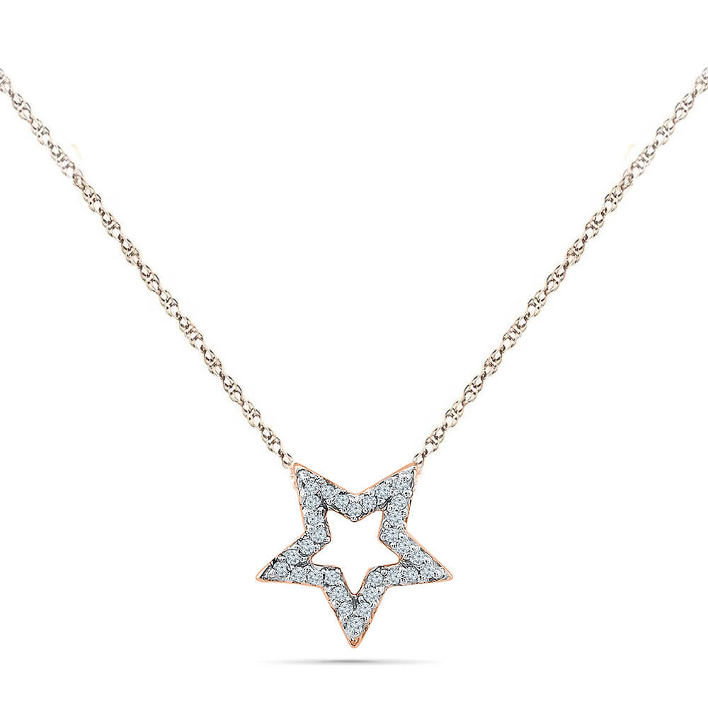 Diamond Star Necklace - Jewelry by Johan