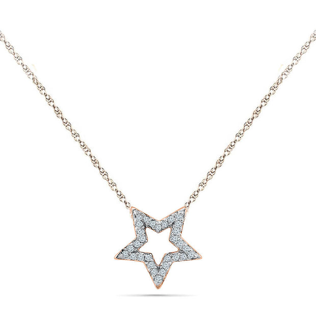 Diamond Star Necklace - Jewelry by Johan