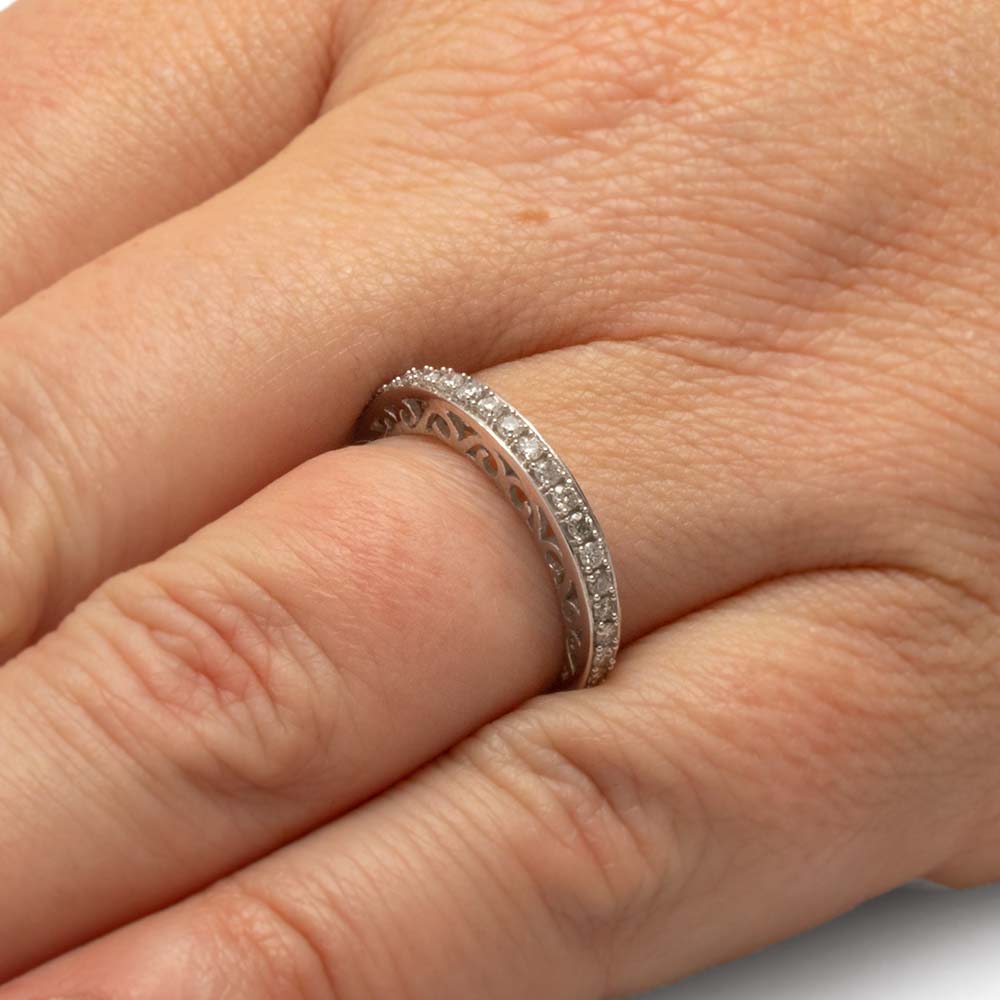 Vintage Inspired Wedding Band