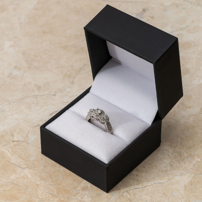 Vintage Style Engagement Ring