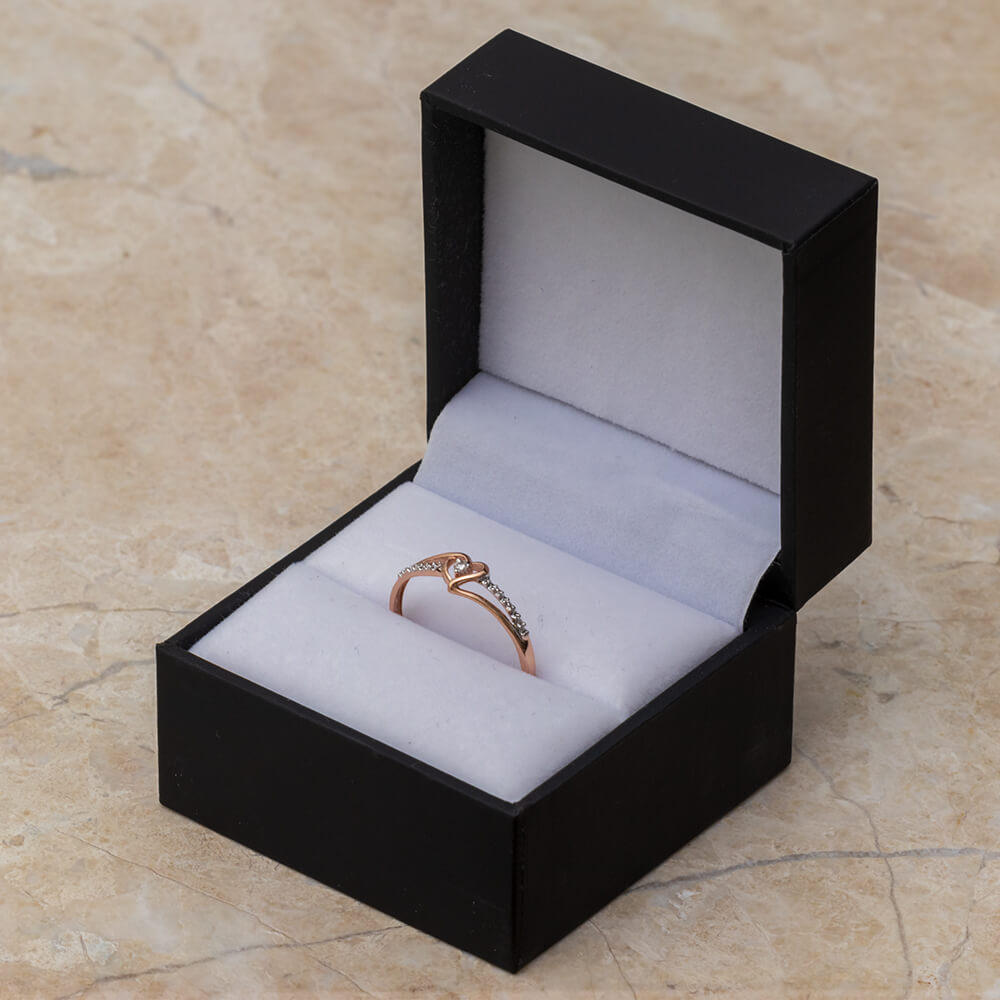 Rose Gold Promise Ring