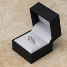 Infinity Ring with Diamonds in Box