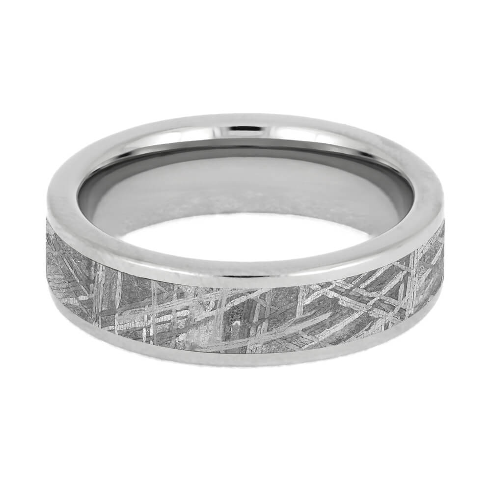 Gibeon Meteorite Ring for Man in Titanium, In Stock-SIG3013 - Jewelry by Johan