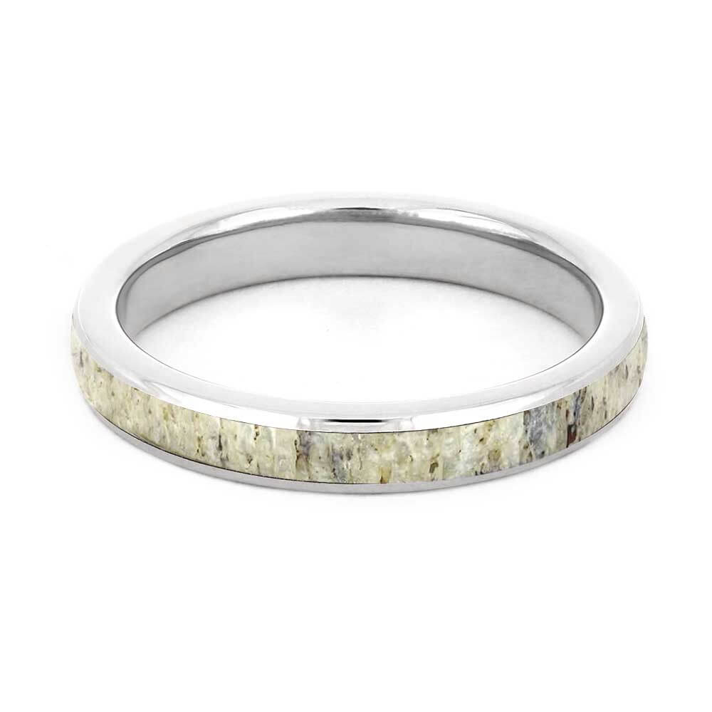 Thin Deer Antler Women's Wedding Ring, In Stock-SIG3024 - Jewelry by Johan