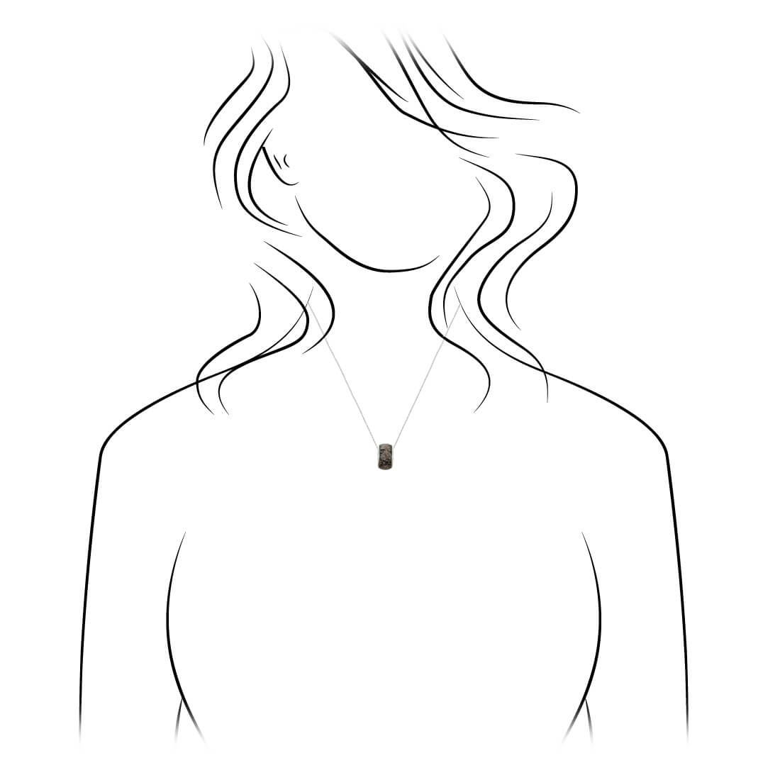 Deer Antler Charm Bead Necklace