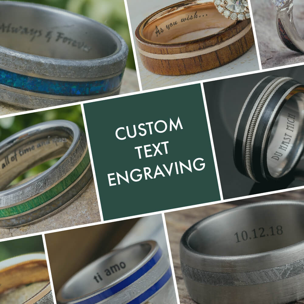 Custom Text Engraving