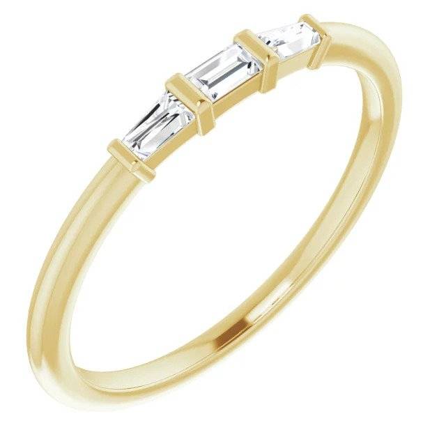 Diamond Fashion Style Wedding Band