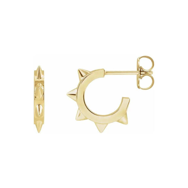 Spike Hoop Earrings