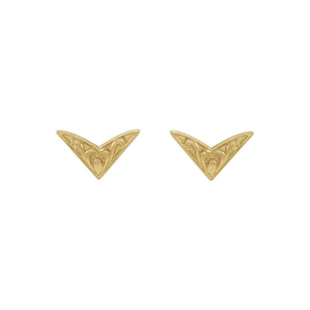 Sculptural-Inspired Stud Earrings