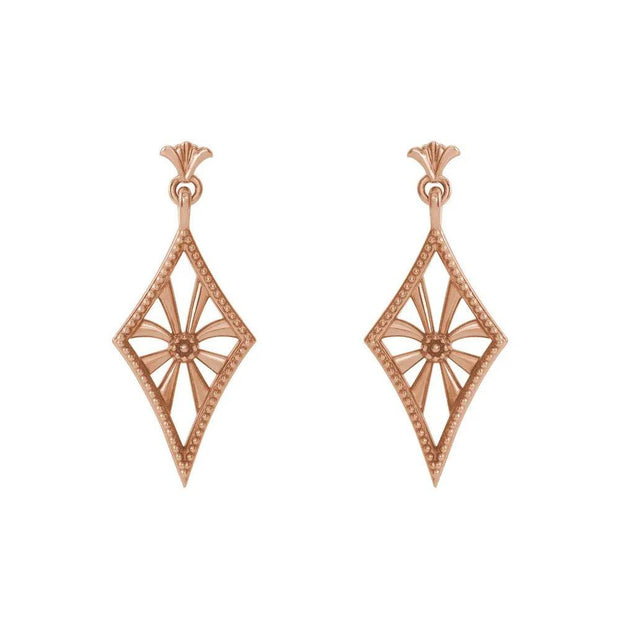 Vintage-Inspired Dangle Earrings