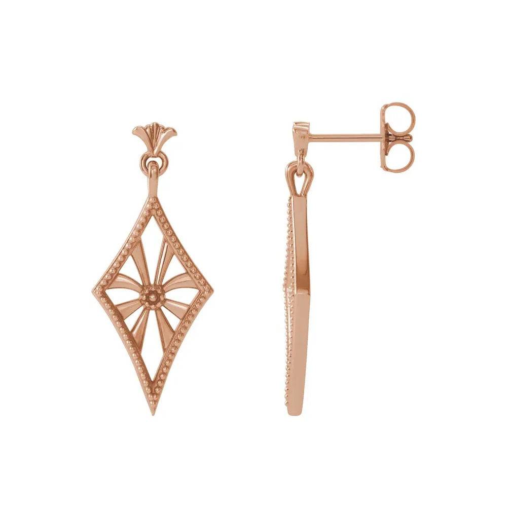 Vintage-Inspired Dangle Earrings