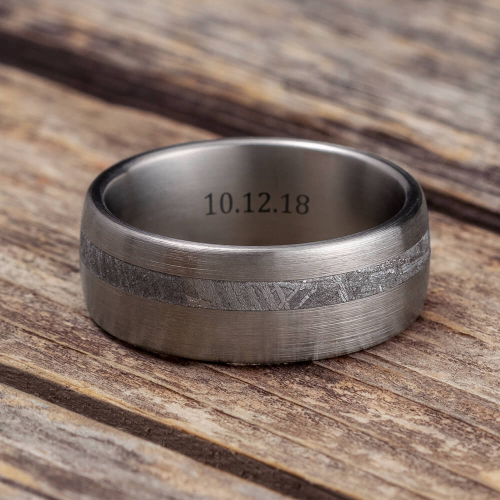 custom engraved 3mm bytten® ring • Apple Watch & Fitbit band accessory |  bytten®