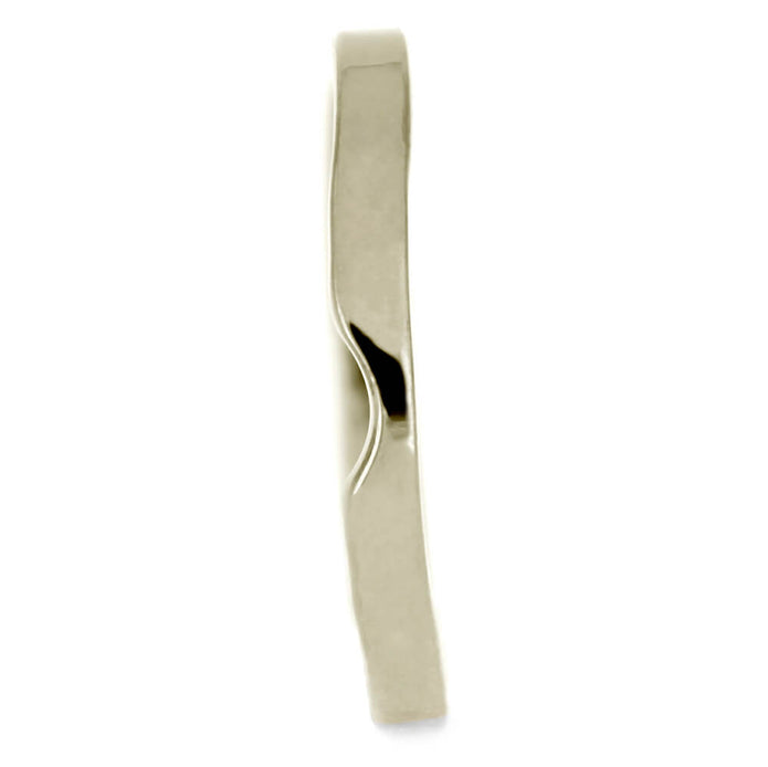 Custom Contour Women's Wedding Band In Solid Gold-4136 - Jewelry by Johan