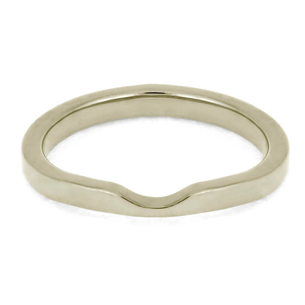 Custom Contour Women's Wedding Band In Solid Gold-4136 - Jewelry by Johan