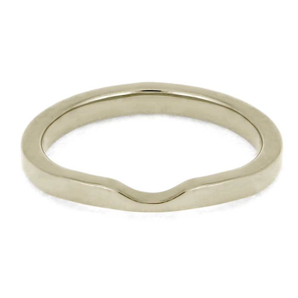 Custom Contour Women's Wedding Band In Solid Gold-4136 - Jewelry by Johan