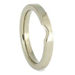Custom Contour Women's Wedding Band In Solid Gold-4136 - Jewelry by Johan