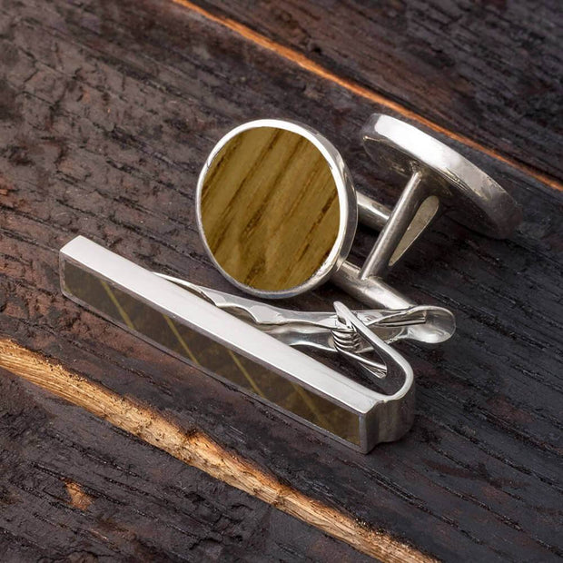 Whiskey Barrel Oak Wood Gift Set
