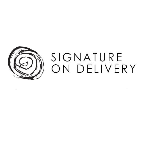 Signature on Delivery (Signature Proof of Delivery)-SRV09 - Jewelry by Johan