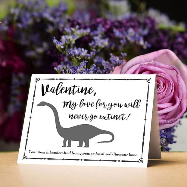 Mini Valentine's Day Card, Three Message Options-SRV14 - Jewelry by Johan