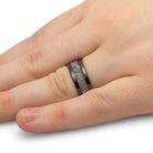 Black Ring with Meteorite