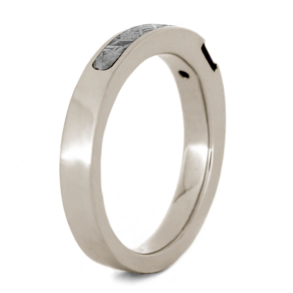 Blue Wedding Ring Set