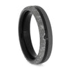 Blackwood And Gibeon Meteorite Men's Wedding Band