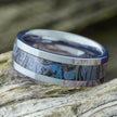 Unique Blue Men's Wedding Band