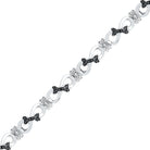 Black Diamond Infinity Bracelet-SHBF074551BAWBW - Jewelry by Johan