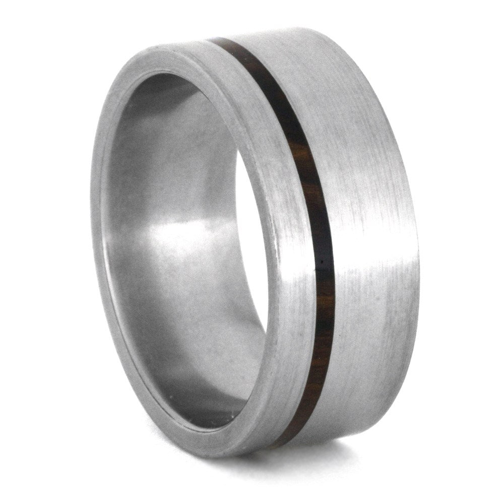 Thin hot sale titanium ring