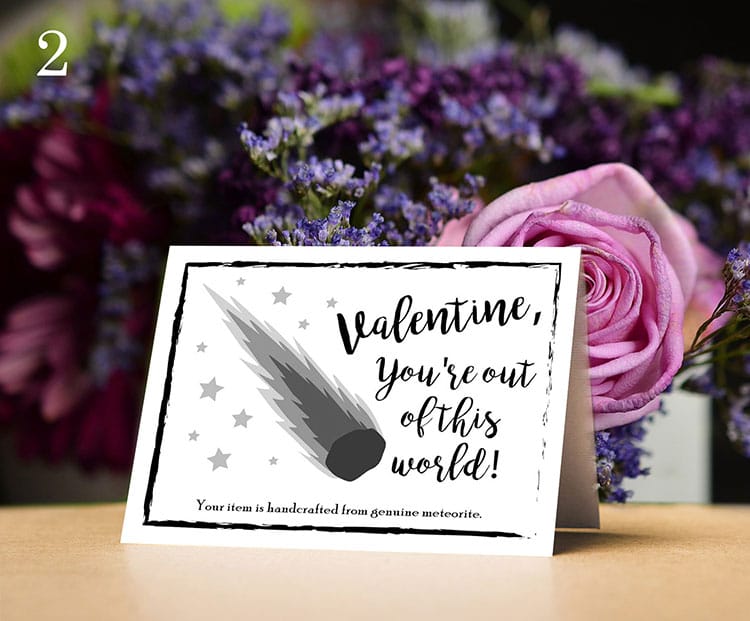 Mini Valentine's Day Card, Three Message Options-SRV14 - Jewelry by Johan