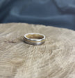 Exotic Wood & Gold Men's Wedding Band