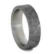 Meteorite Wedding Ring Set