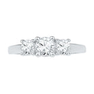 Classic, Round Cut Diamond Three Stone Engagement Ring - Jewelry by Johan