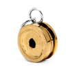 9 mm Luger Brass Bullet Casing Pendant